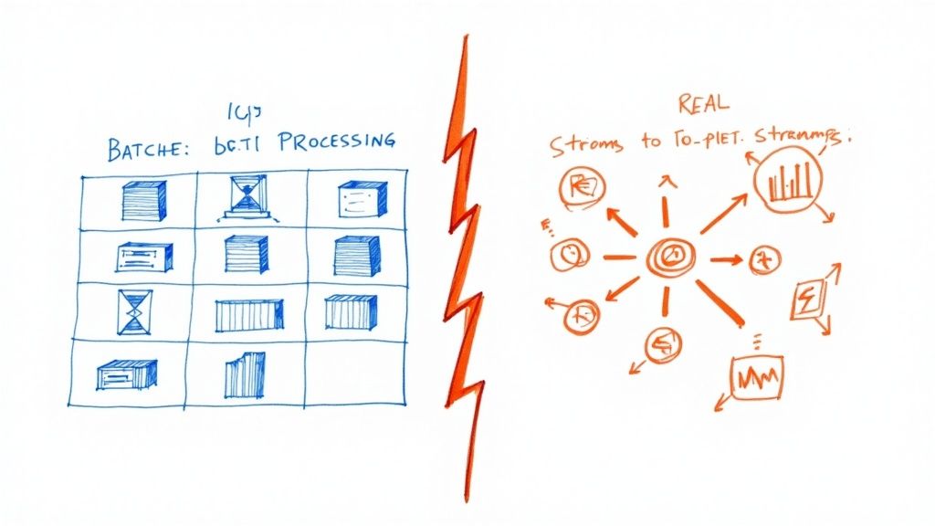 Real Time Processing vs Batch Processing A Guide to Data Strategy