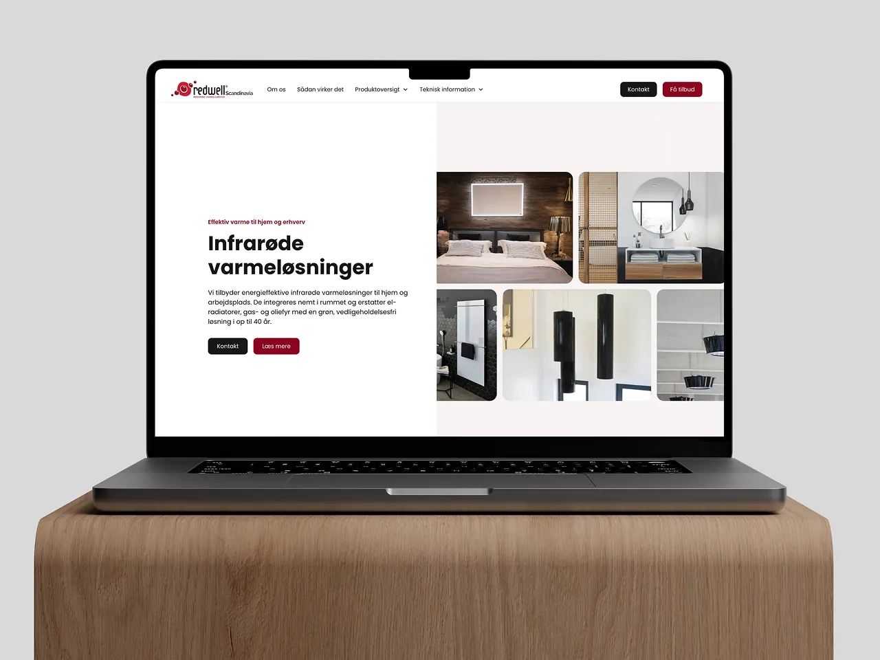 Redwell Scandinavia udviklet ny hjemmeside i Webflow