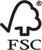 FSC Forest Stewardship Council certification logo.