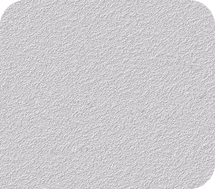 Light grey textured acoustic surface close-up showing fine sound-absorbing material grain.