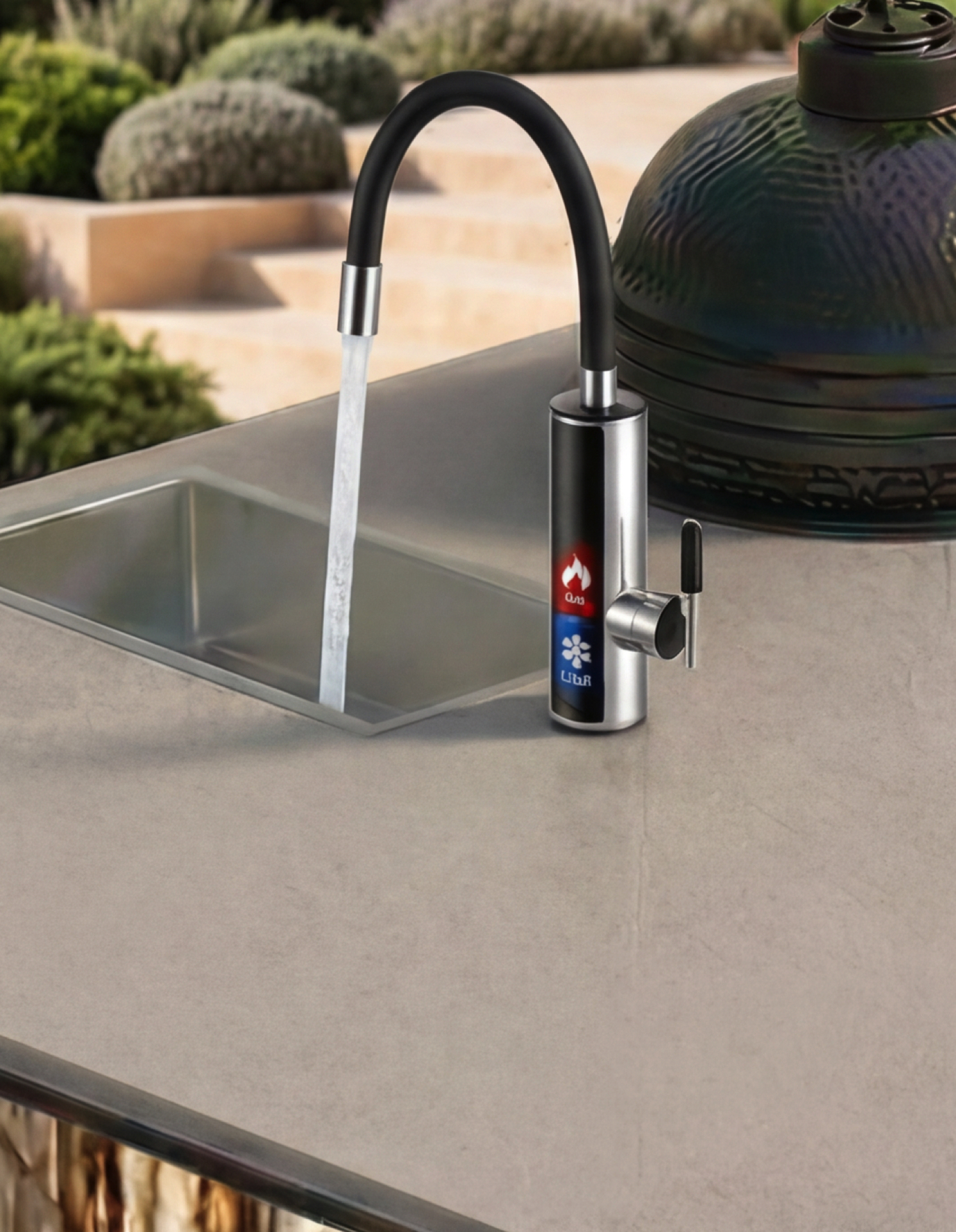 AXON CUBE OUTDOOR KITCHEN DESIGN