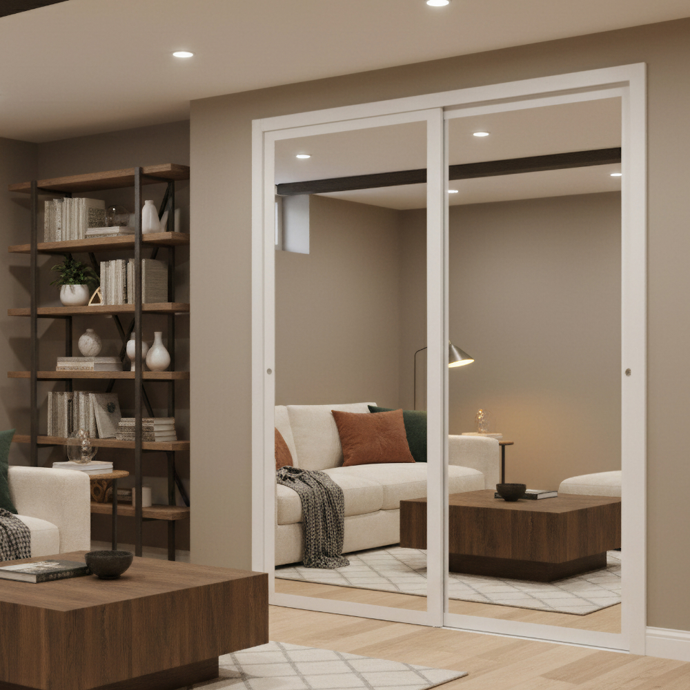 Video installation porte coulissante