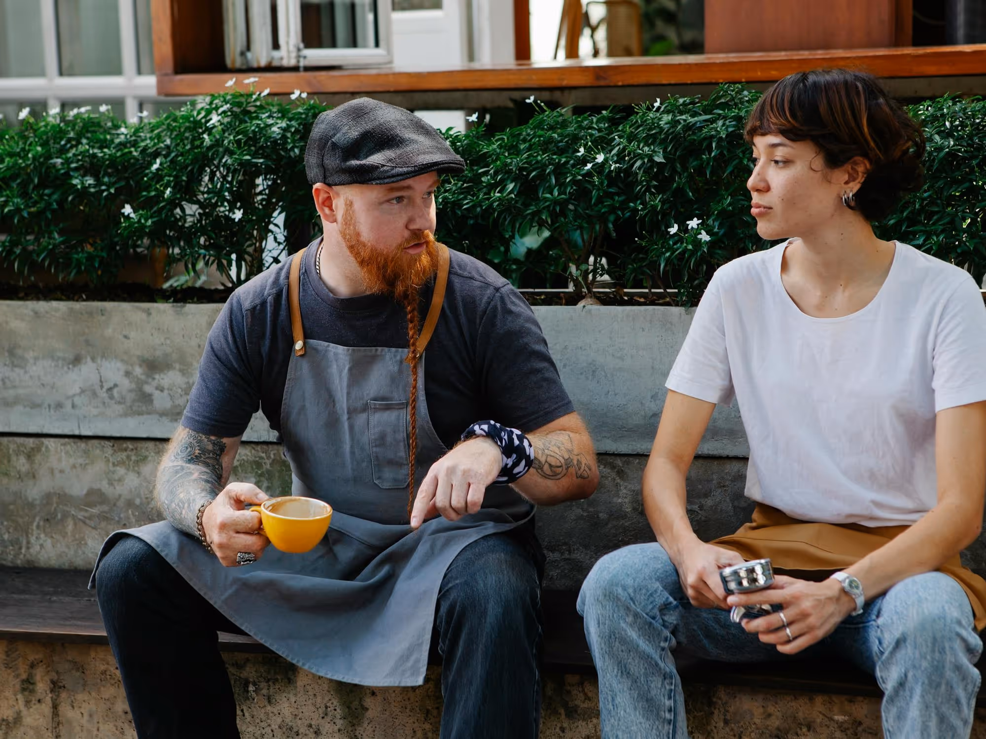 Smiling care team member in scrubs representing Huntington Health.