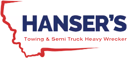 Hanser's Towing logo