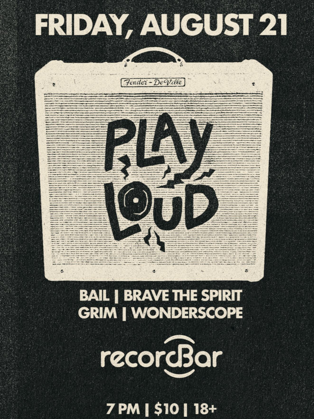 Featured upcoming event at recordBar