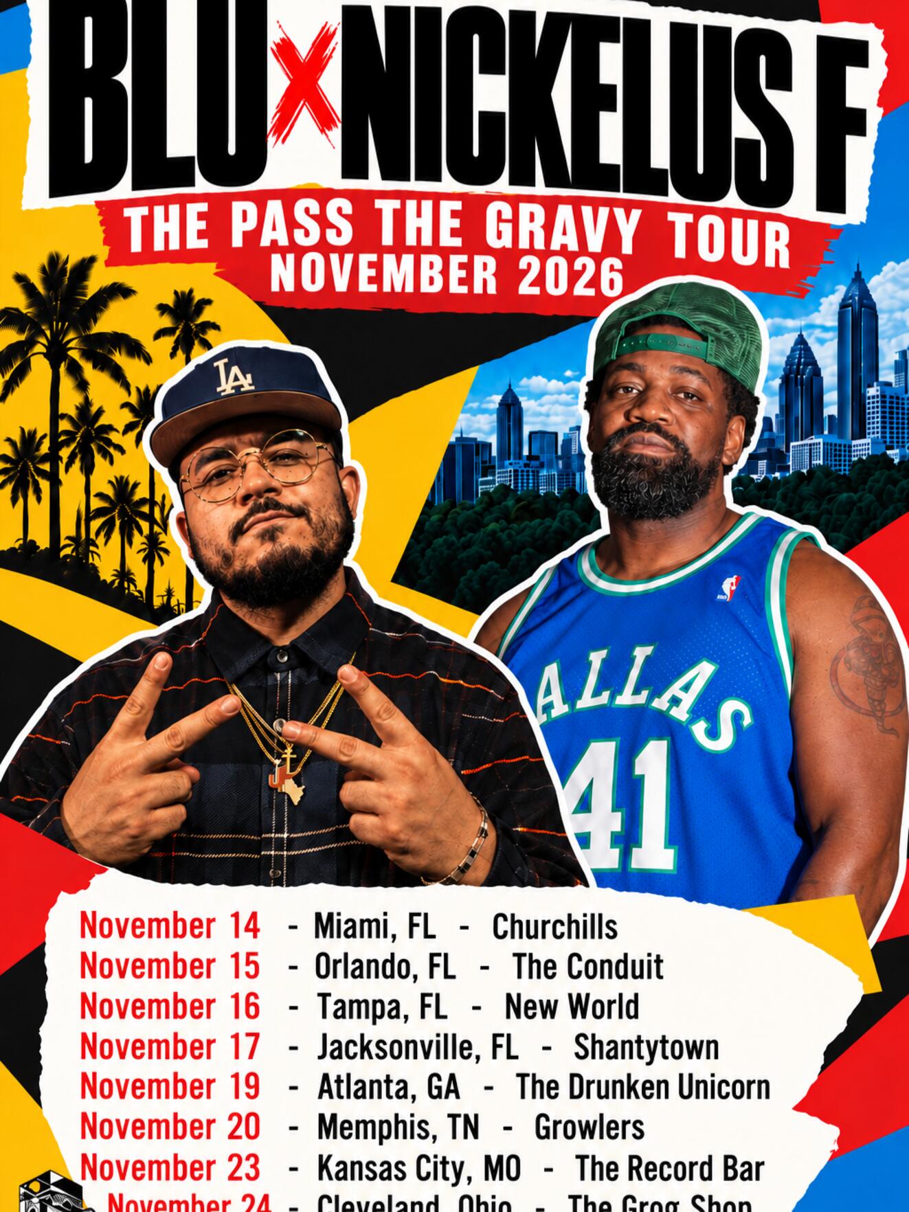 Blu and Nickelus F Tour