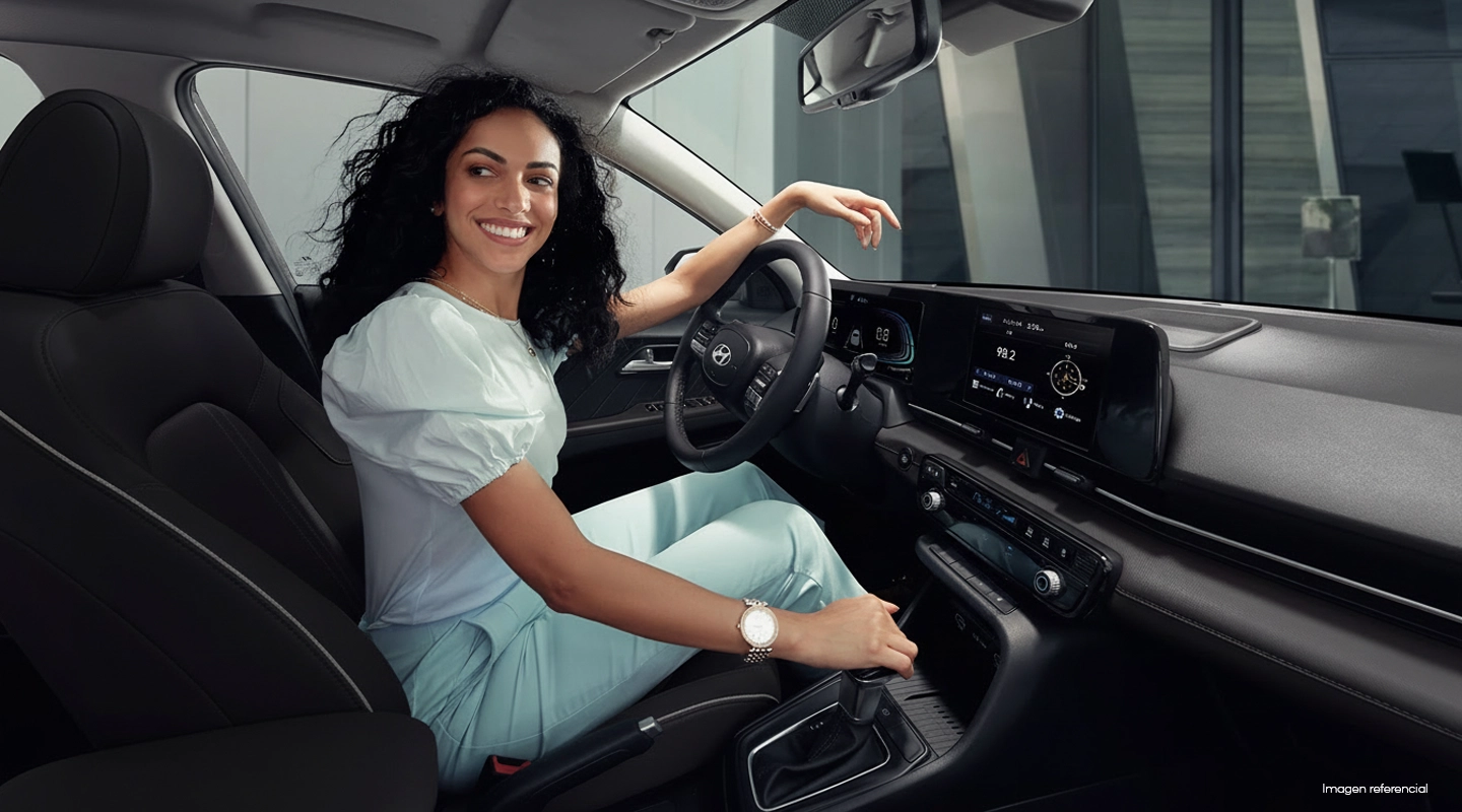 Hyundai Accent — banner de interior