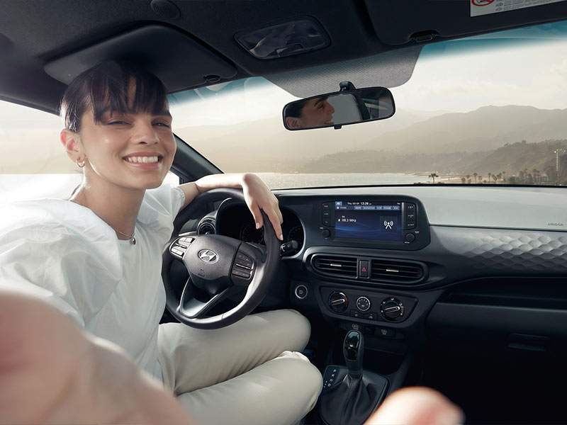 Hyundai Grand i10 — Interior que sorprende