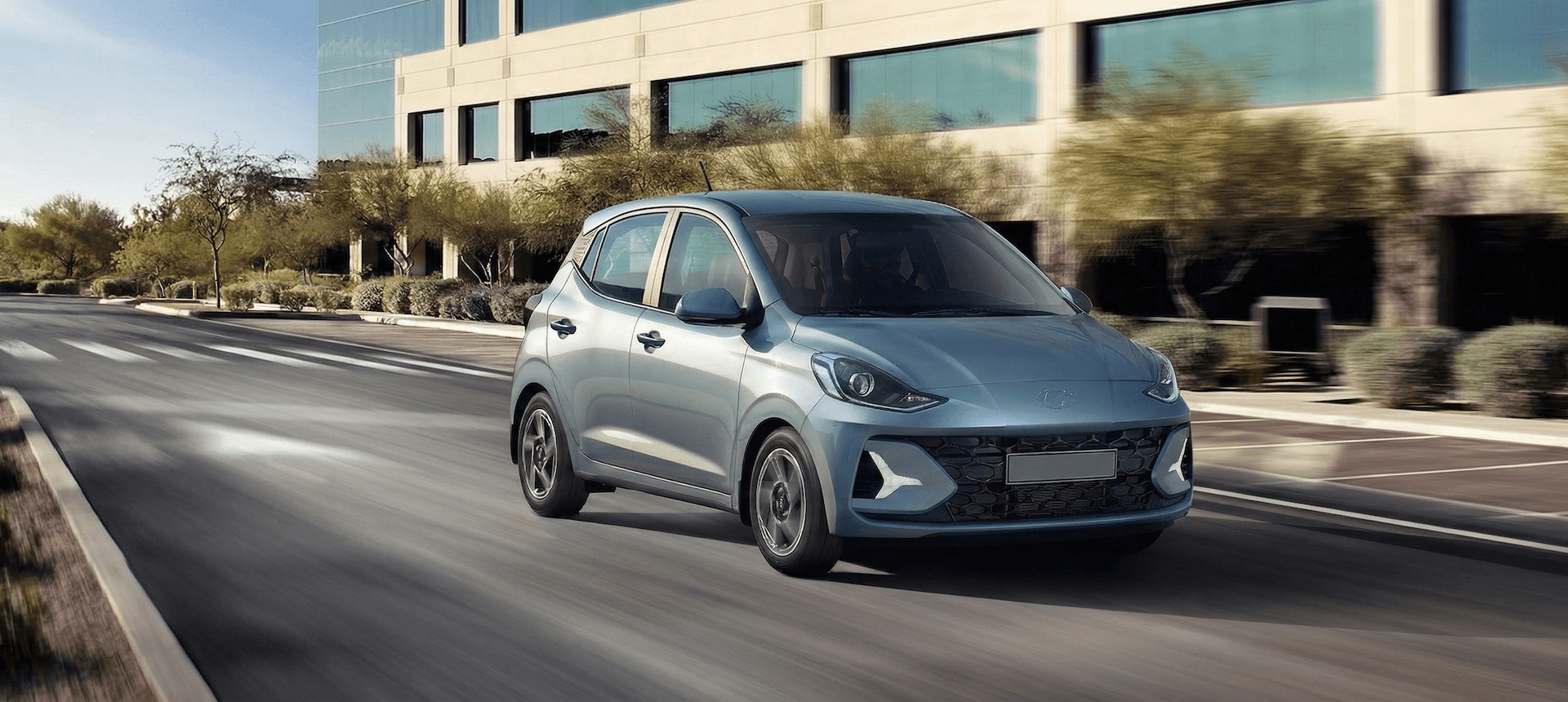 Hyundai Grand i10 GLS — banner de exterior