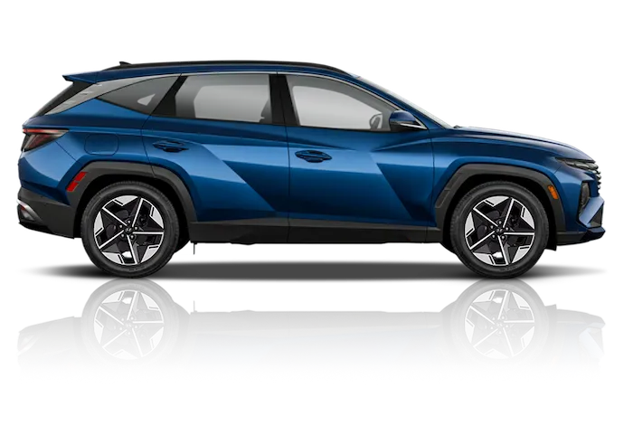 Hyundai Tucson Premium — vista de estudio, fondo transparente