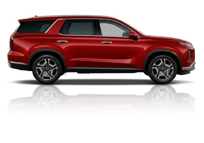 Hyundai Palisade — vista de estudio, fondo transparente