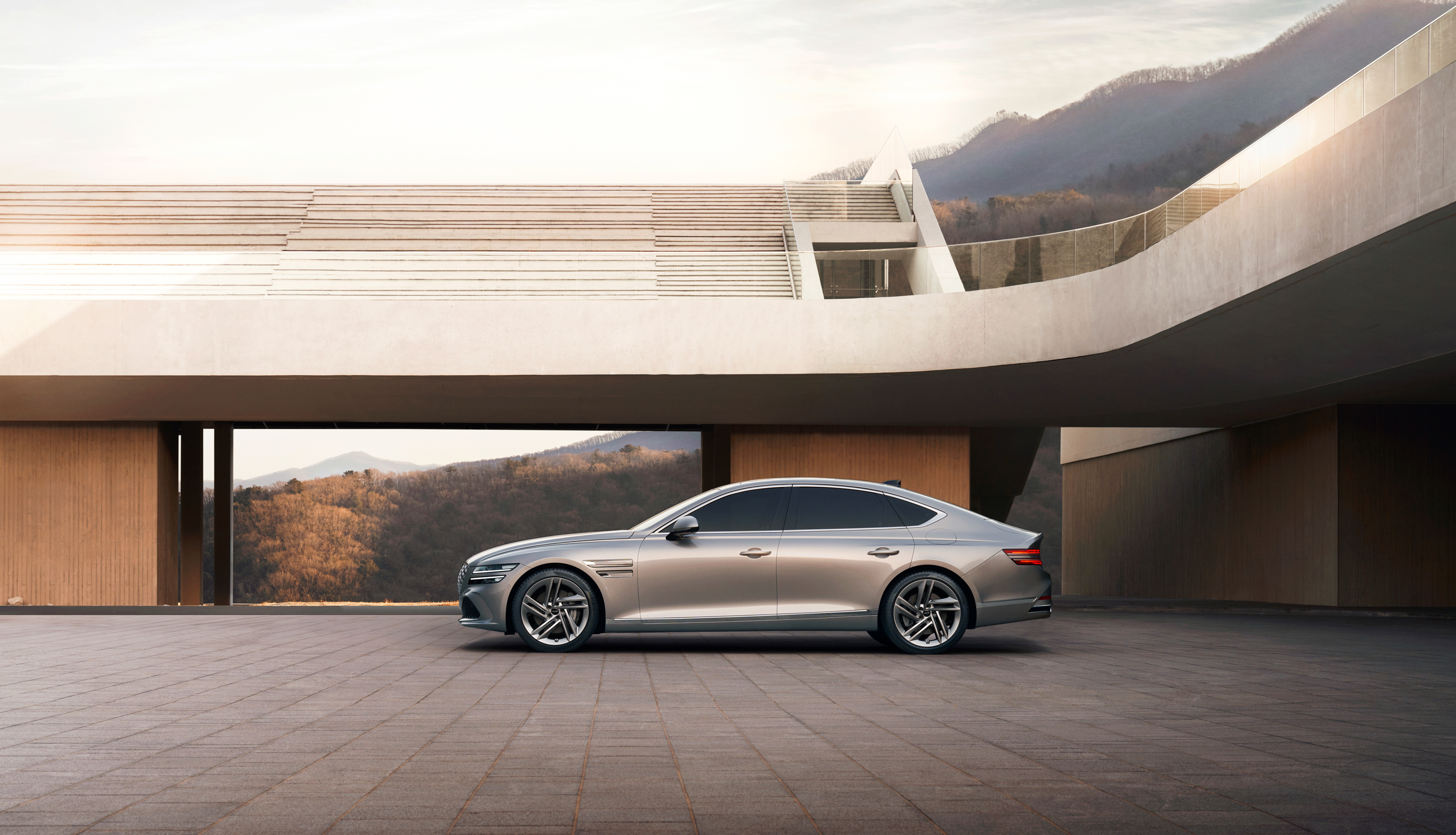 Hyundai Genesis G90 y G80 — vehículos oficiales para la Primera Cumbre Corea-Asia