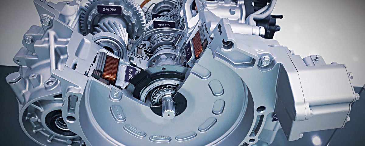 Diagrama técnico de la transmisión Active Shift Control ASC desarrollada por Hyundai