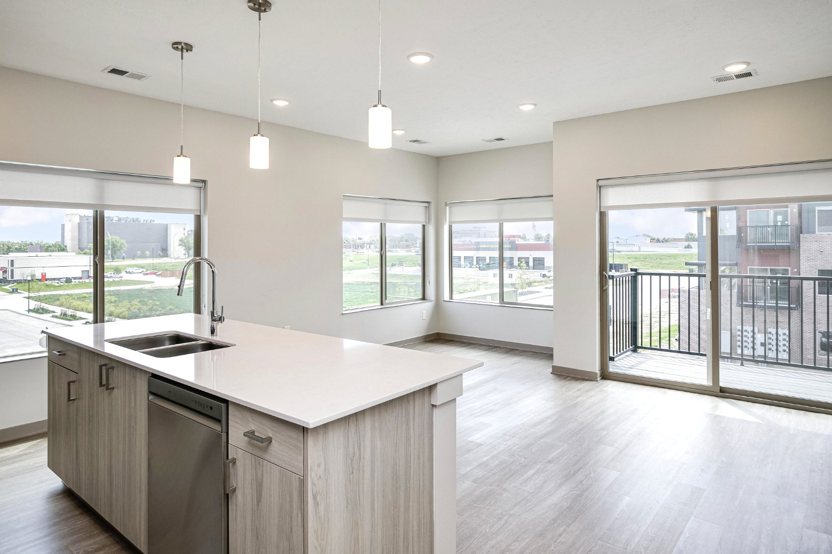 Unfurnished living area