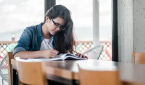 creativity journaling woman reading