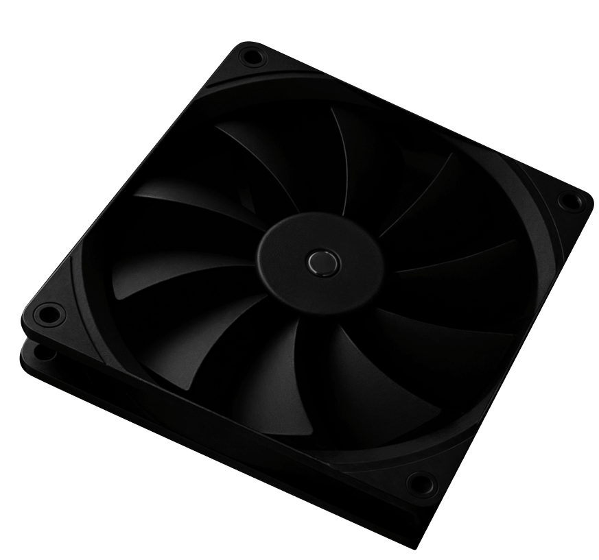 Low Profile Cooling Fan With Curved Blades PromptEngine Webflow Template | BRIX Template