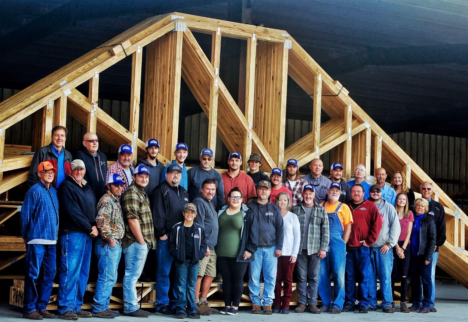 Andrews Truss Inc. team in 2020