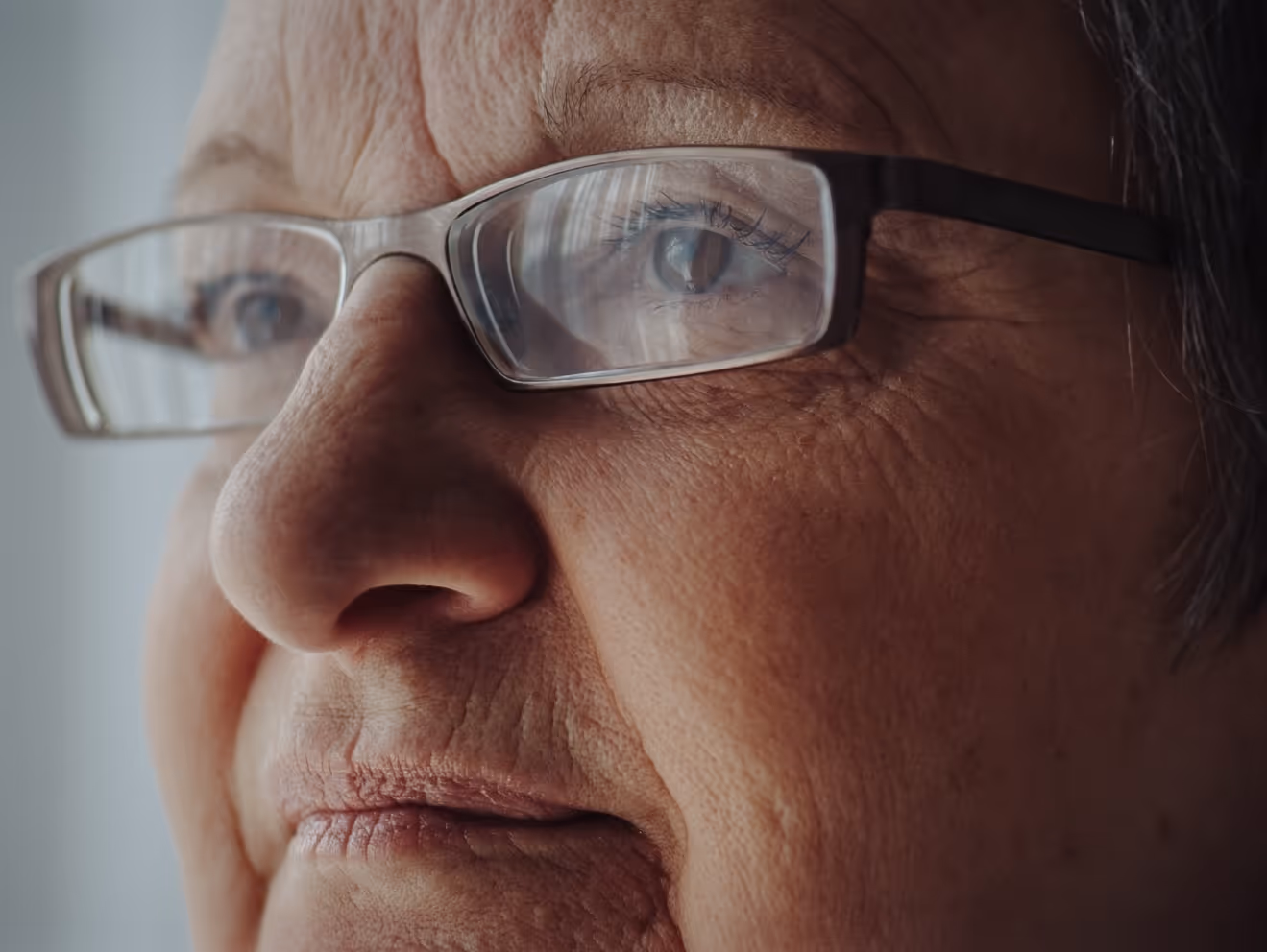 A woman posing during an interview for a mini-documentary for a social campaign for Telus.
