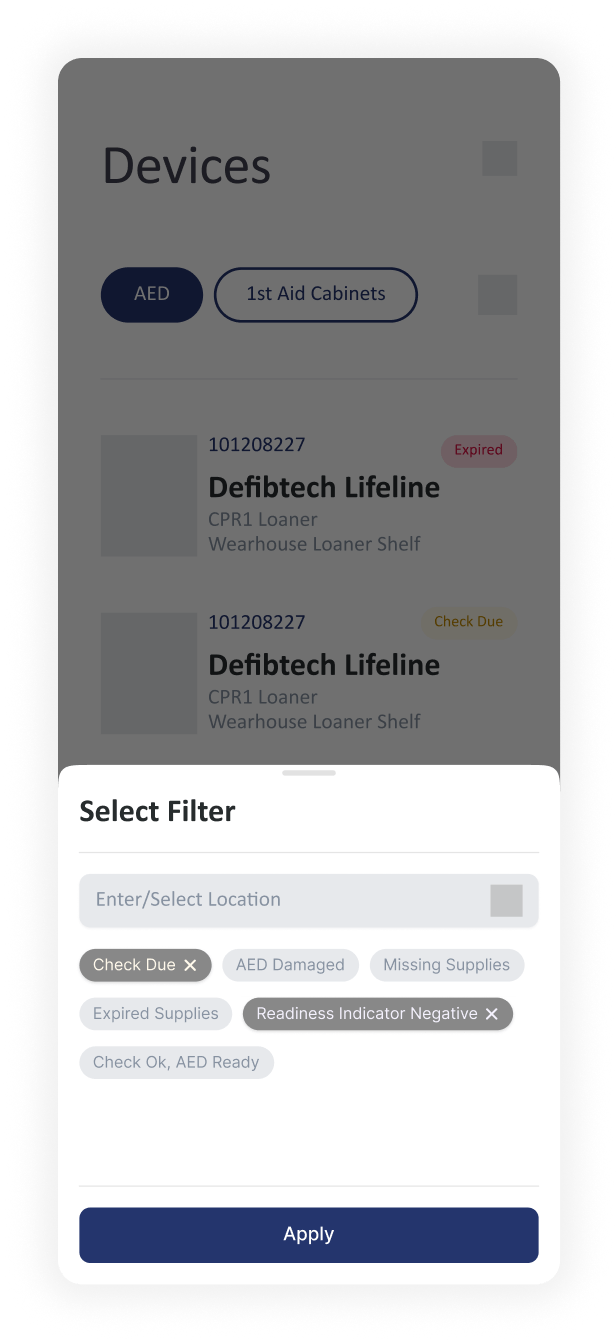 WIsual - Mobile app wireframe