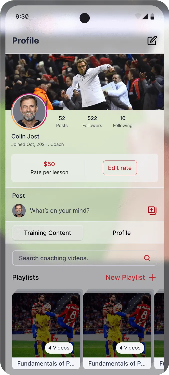 Wisual - mobile app design