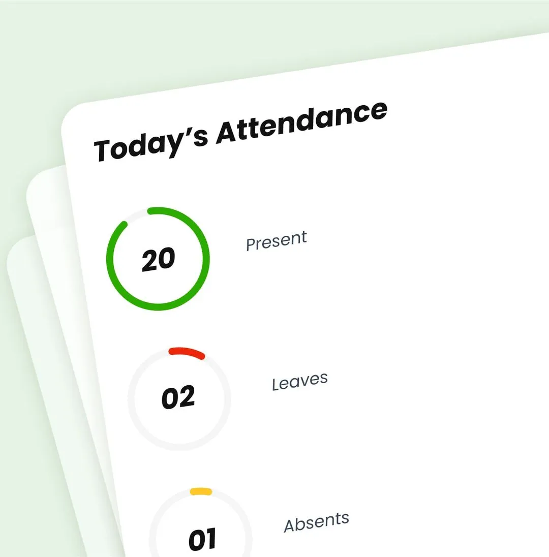A dashboard design showing today tasks - Wisual