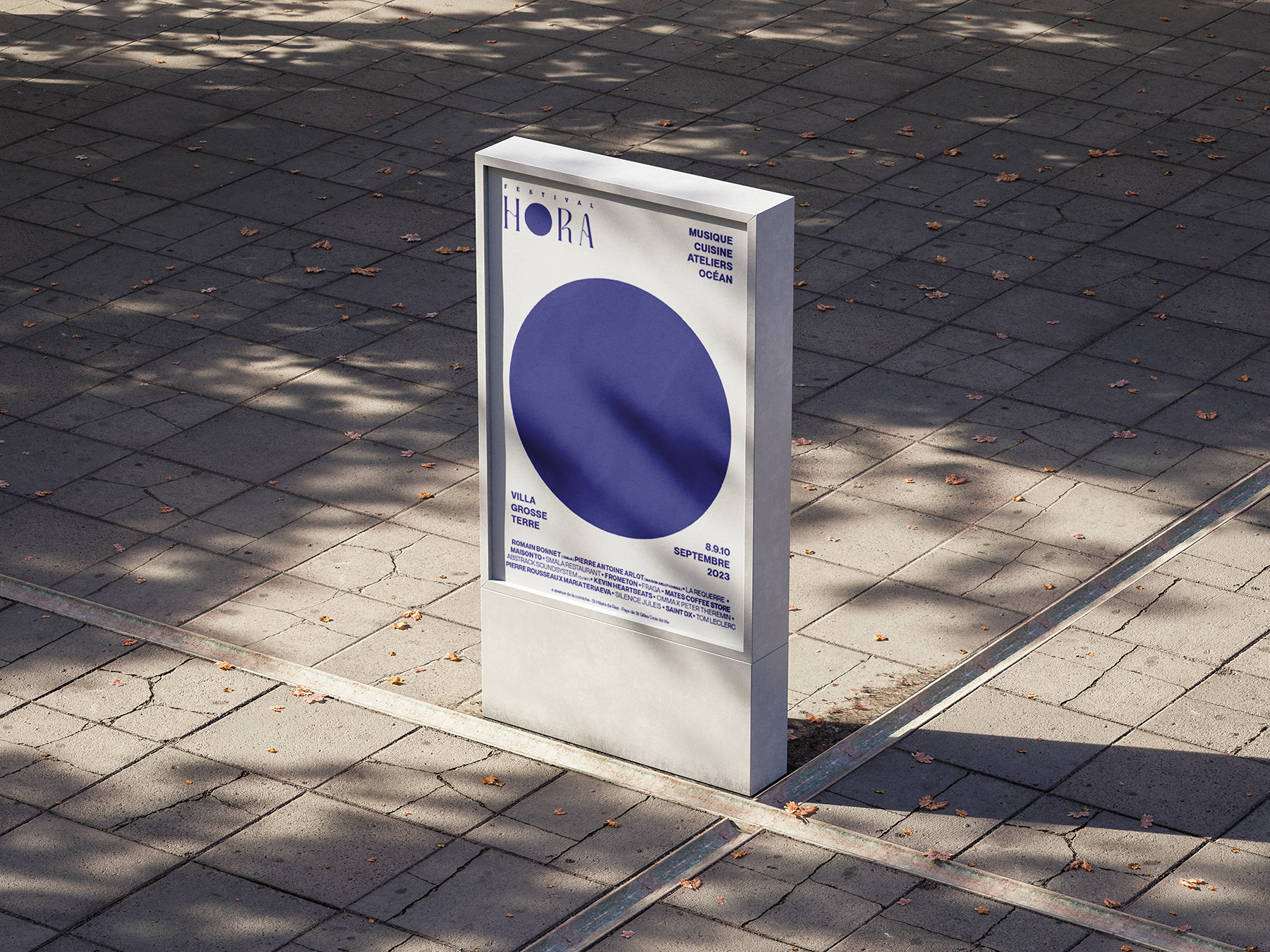 Conception d’une direction artistique globale pour le festival