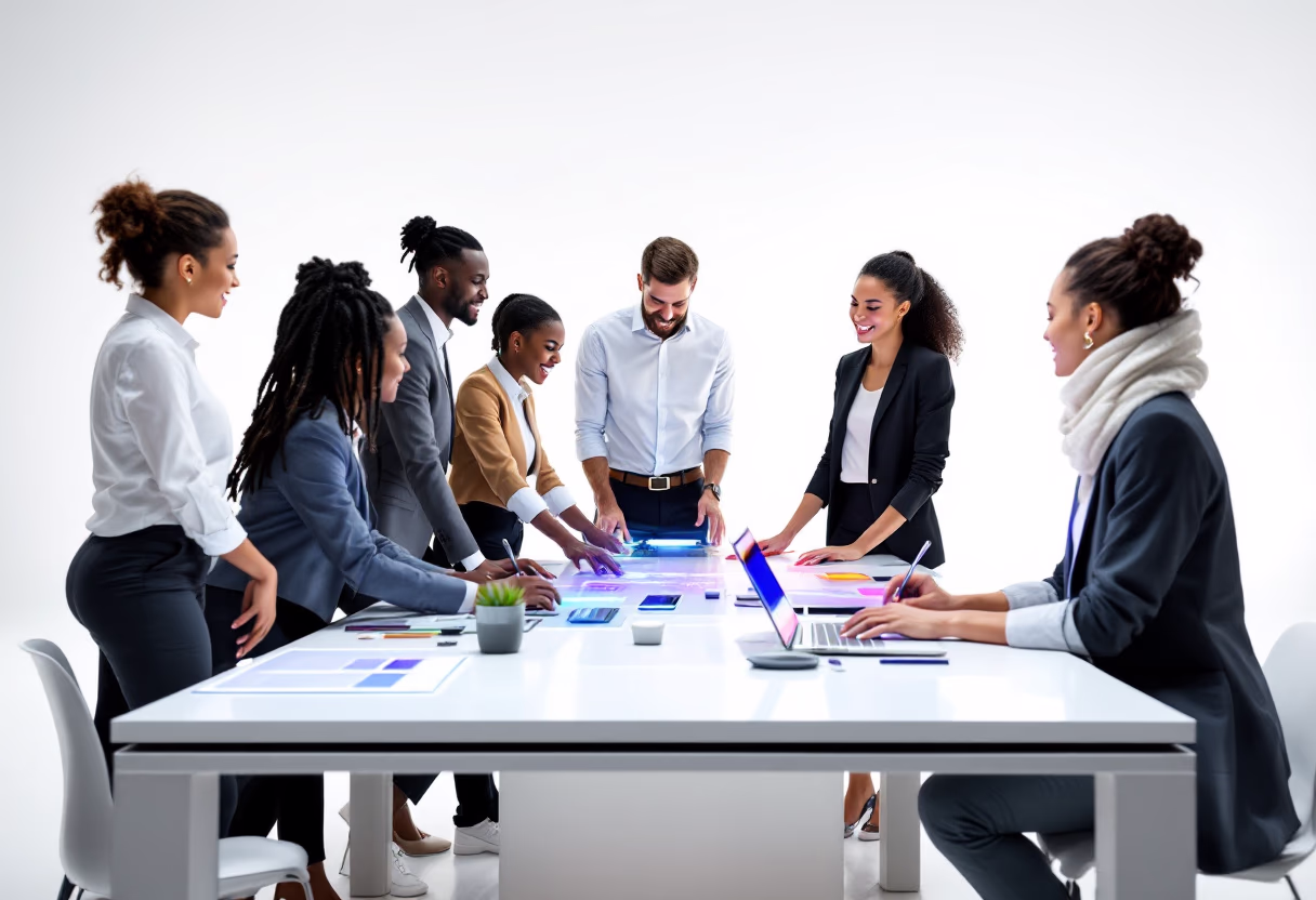 image of tech solutions demonstration (for a hr tech)