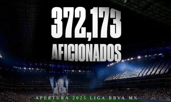 ¡RAYADOS LIDERA ASISTENCIA EN LA LIGA POR TERCER TORNEO CONSECUTIVO!