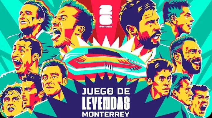 El JUEGO DE LEYENDAS se llevará a cabo en el estadio Monterrey
