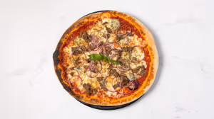 Gorgonzola Pizza fra Esmeralda Pizza & Restaurant på Amager