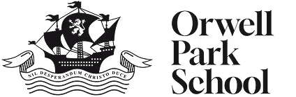 Orwell Park School Black Logo 