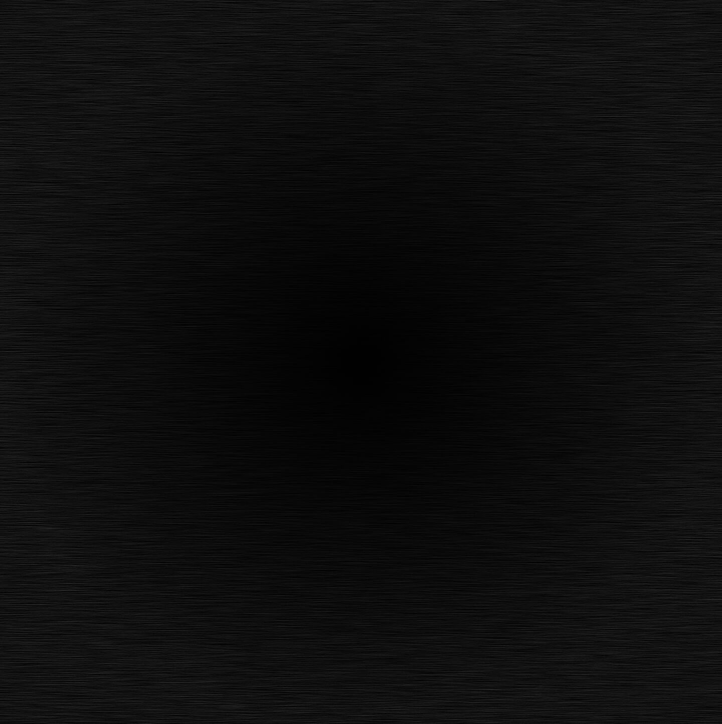 Black textured surface with subtle horizontal brush strokes and a darker circular gradient in the center.