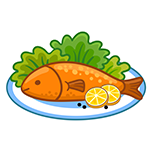 fish fry icon