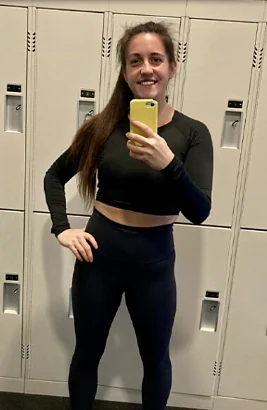 Gillian W. after training at Fit Factory Fitness Toronto
