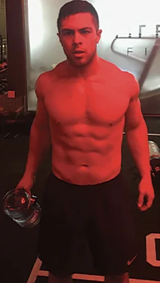 Nicholas B. after training at Fit Factory Fitness Toronto