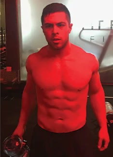 Nicholas after training at Fit Factory