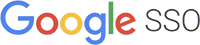 Google single sign-on (SSO) logo.