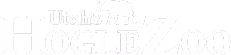 Utah's Hogle Zoo logo with an elephant silhouette.