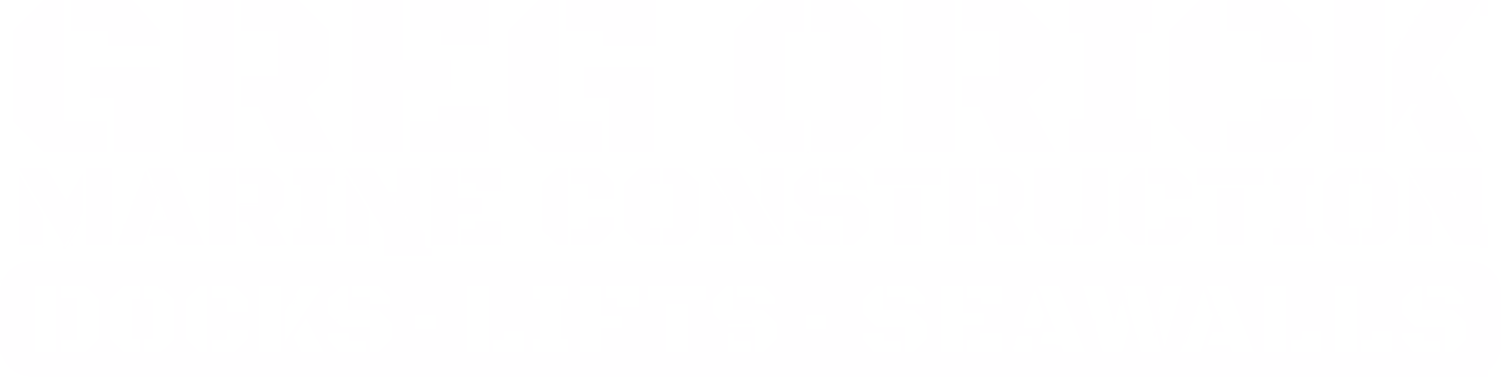 Logo with the letters 'CM' and 'F', featuring an orange circular outline and the text 'Orick Construction' underneath.