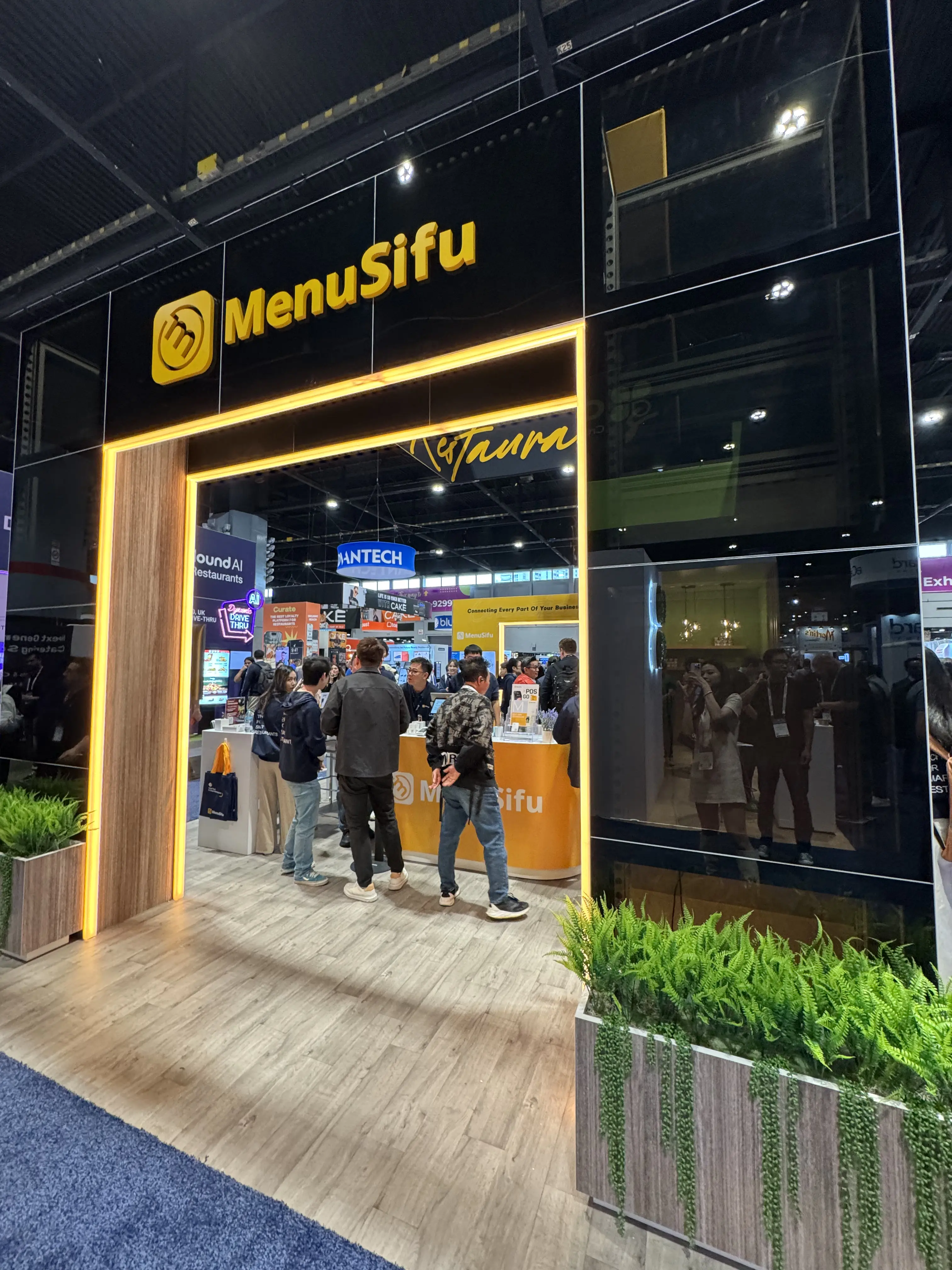 MenuSifu's booth #6666 at the 2025 NRA Show