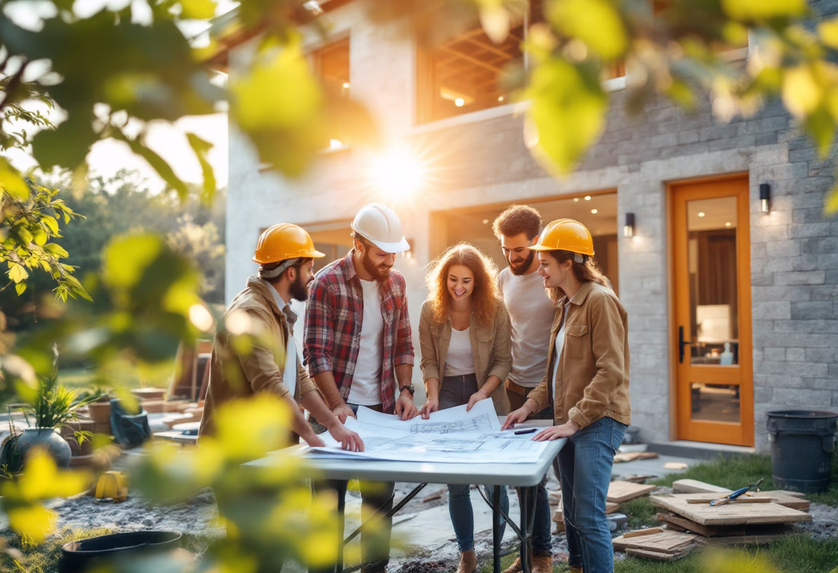 image of custom home building service