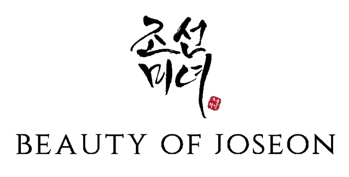 Logo med koreansk kalligrafi og teksten Beauty of Joseon.