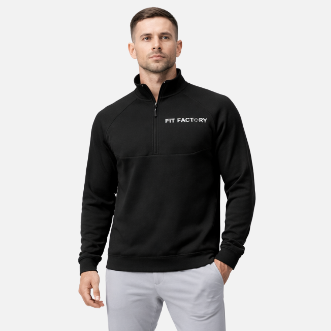 Fit Factory Men's Quarter Zip, front view