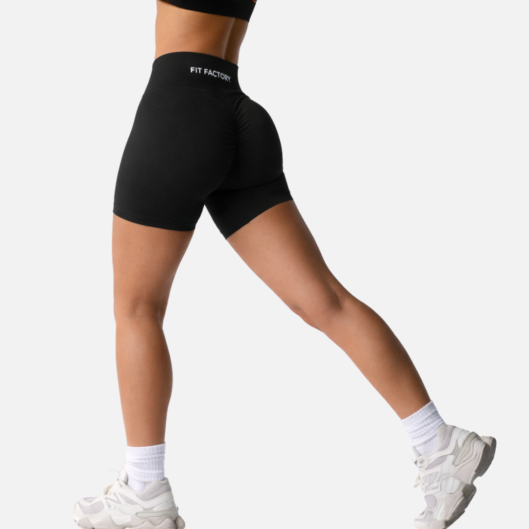Fit Factory Women's Seamless Shorts, back view