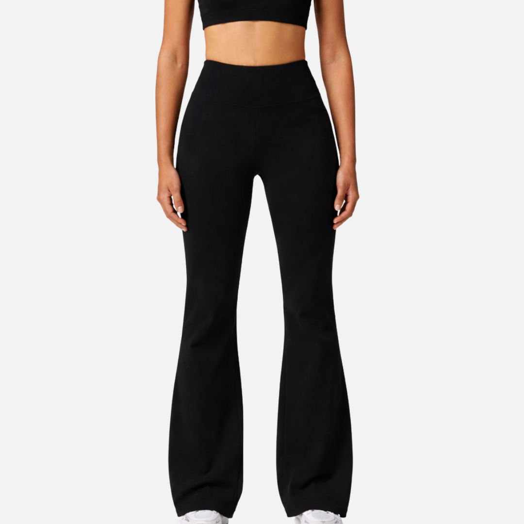 Fit Factory Women's Flared Leggings, front view