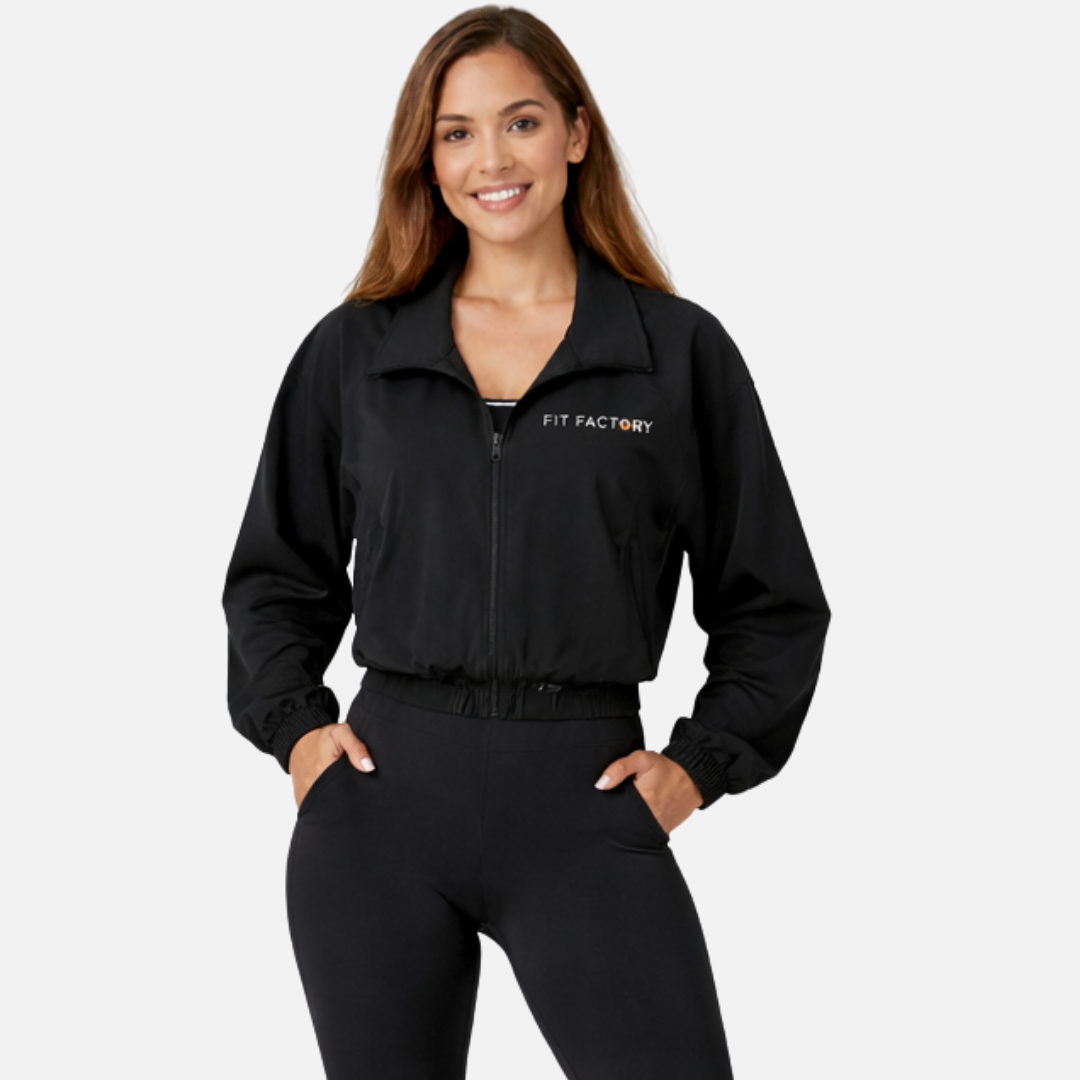 Fit Factory Women's Active Zip-Up, front view