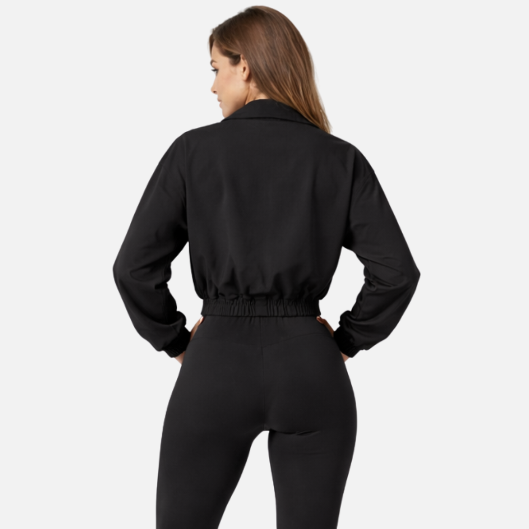 Fit Factory Women's Active Zip-Up, back view