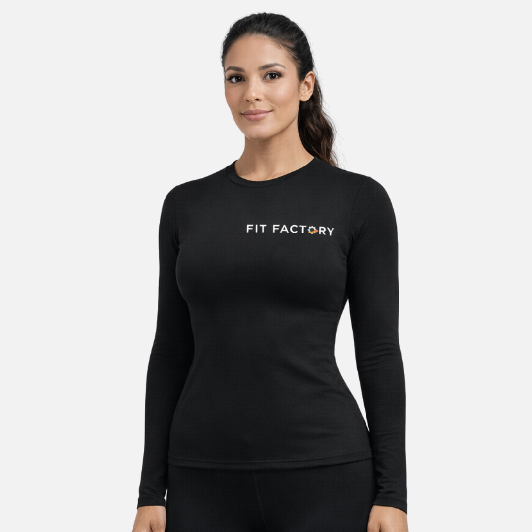 Fit Factory Women's Long Sleeve Top, front view