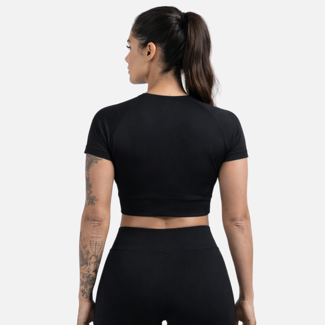 Fit Factory Women's Crop Top, back view