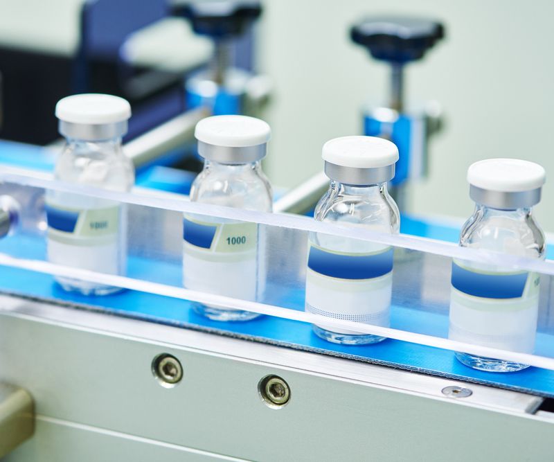 Bottles on a Conveyor Belt